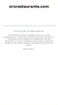 Mobile Screenshot of ororestaurante.com